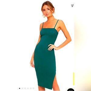 Lulus midi cocktail dress. XS